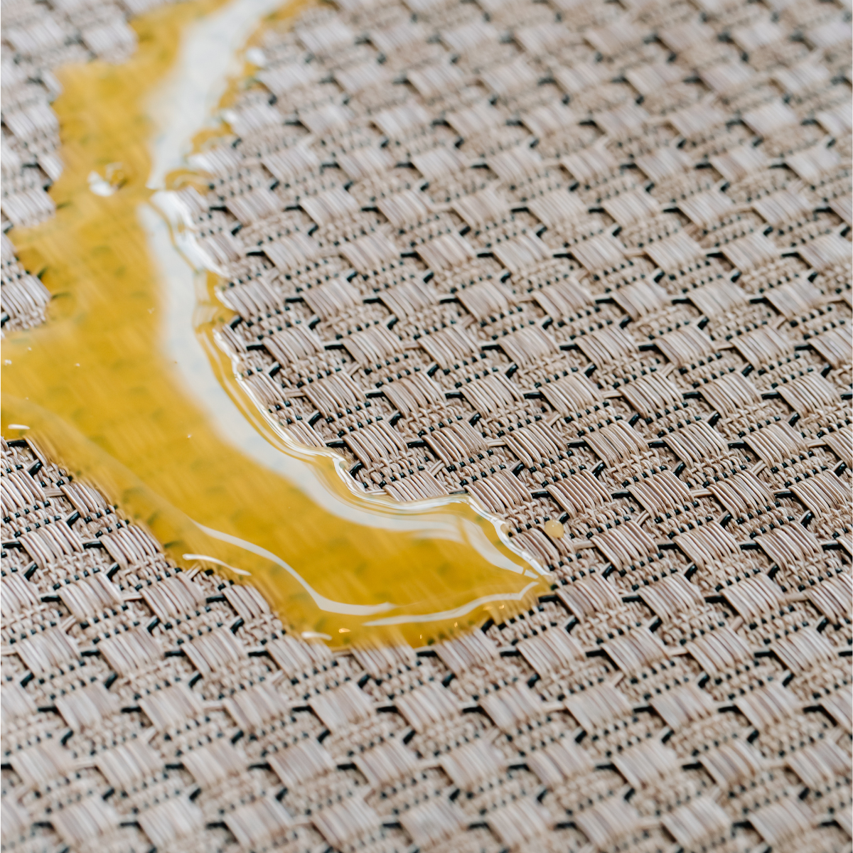 TAPETE ORGÂNICO BLINDADO TEXTURA VERDE - CALEO HOME