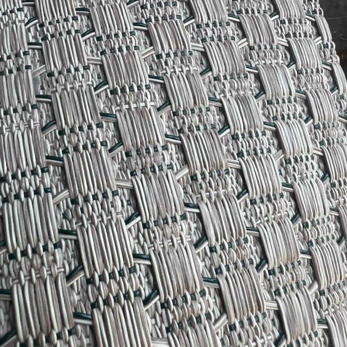 TAPETE ORGÂNICO BLINDADO TEXTURA VERDE - CALEO HOME