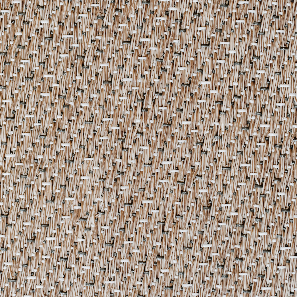 TAPETE ORGÂNICO BLINDADO ENTRELAÇO CINZA - CALEO HOME