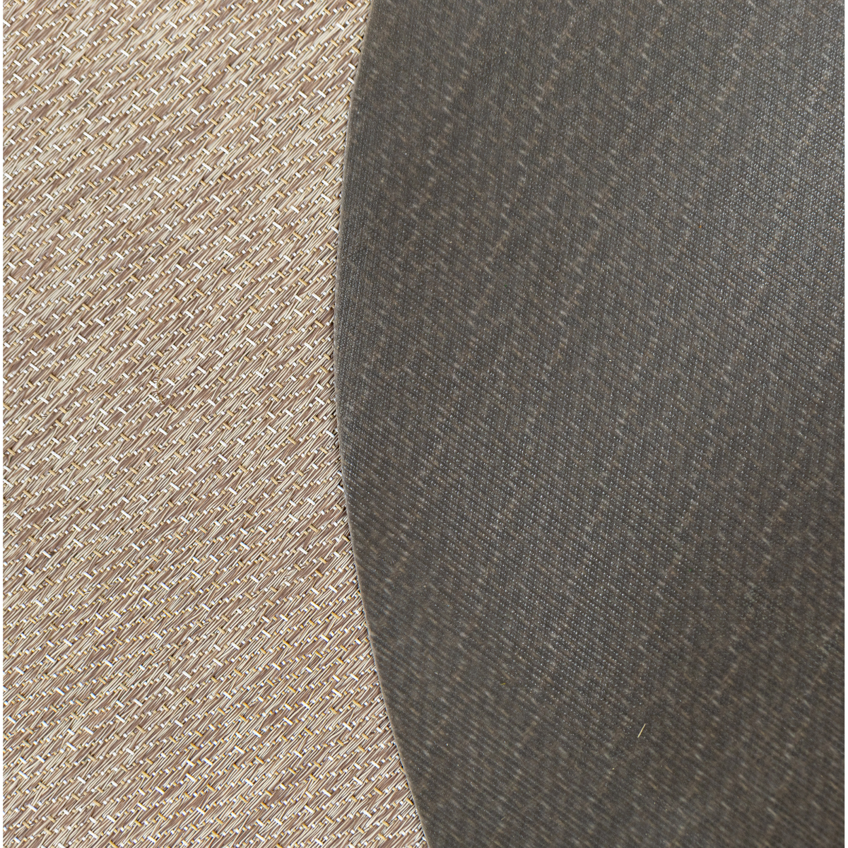 TAPETE ORGÂNICO BLINDADO ENTRELAÇO CREME - CALEO HOME