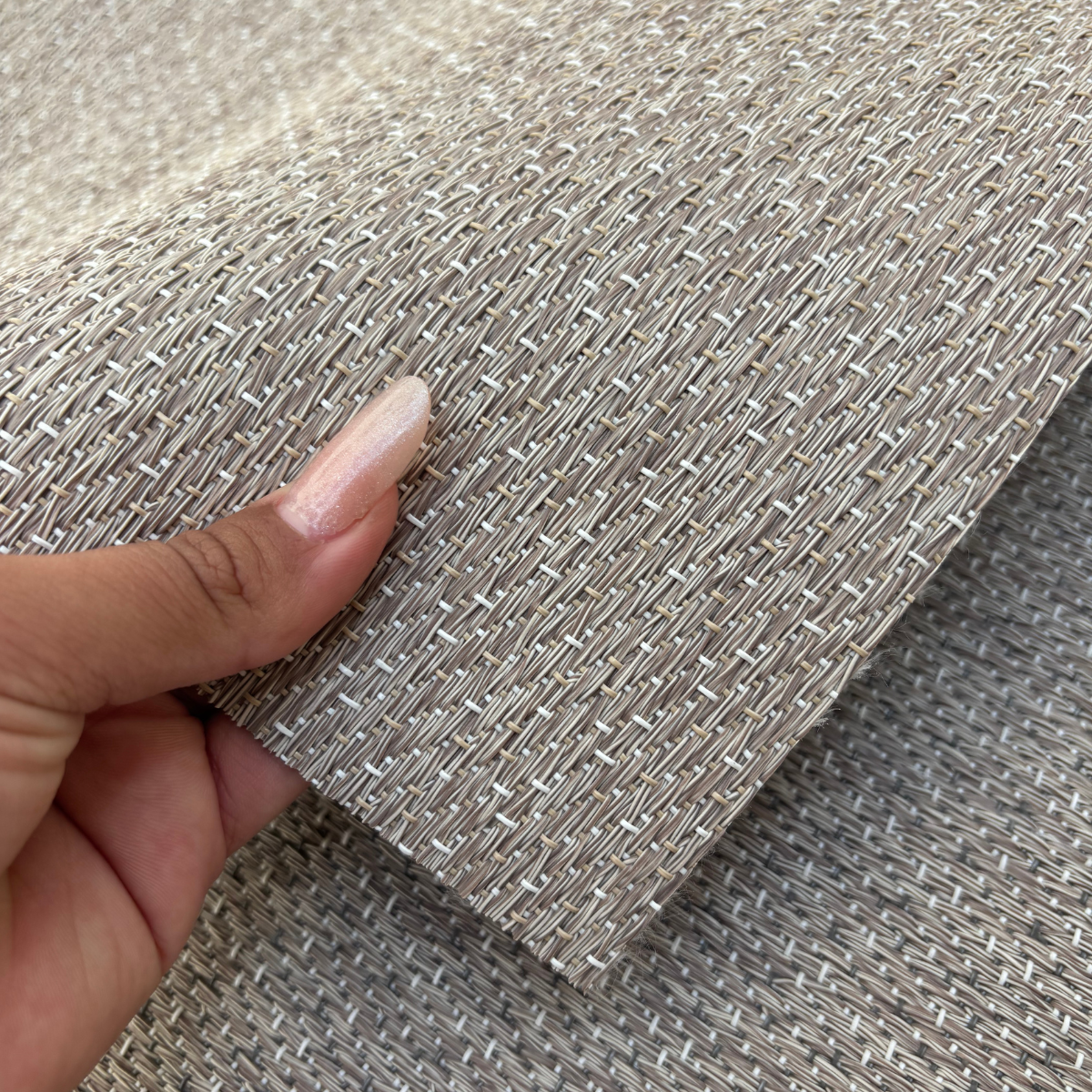 PASSADEIRA BLINDADA ENTRELAÇO MODELO CREME