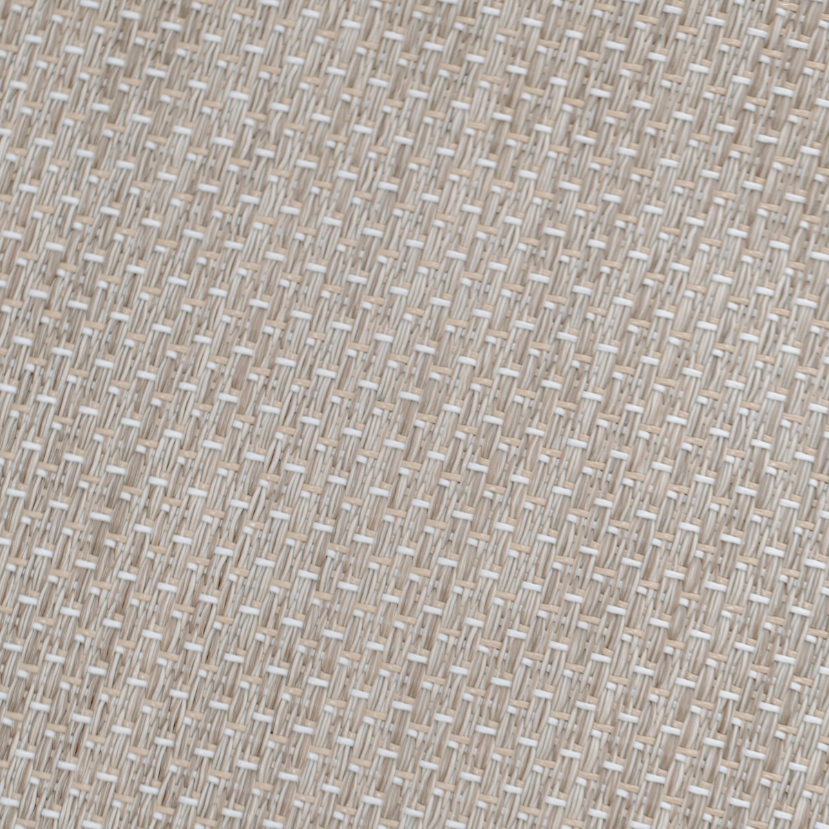 TAPETE ORGÂNICO BLINDADO TRAMA CREME - CALEO HOME