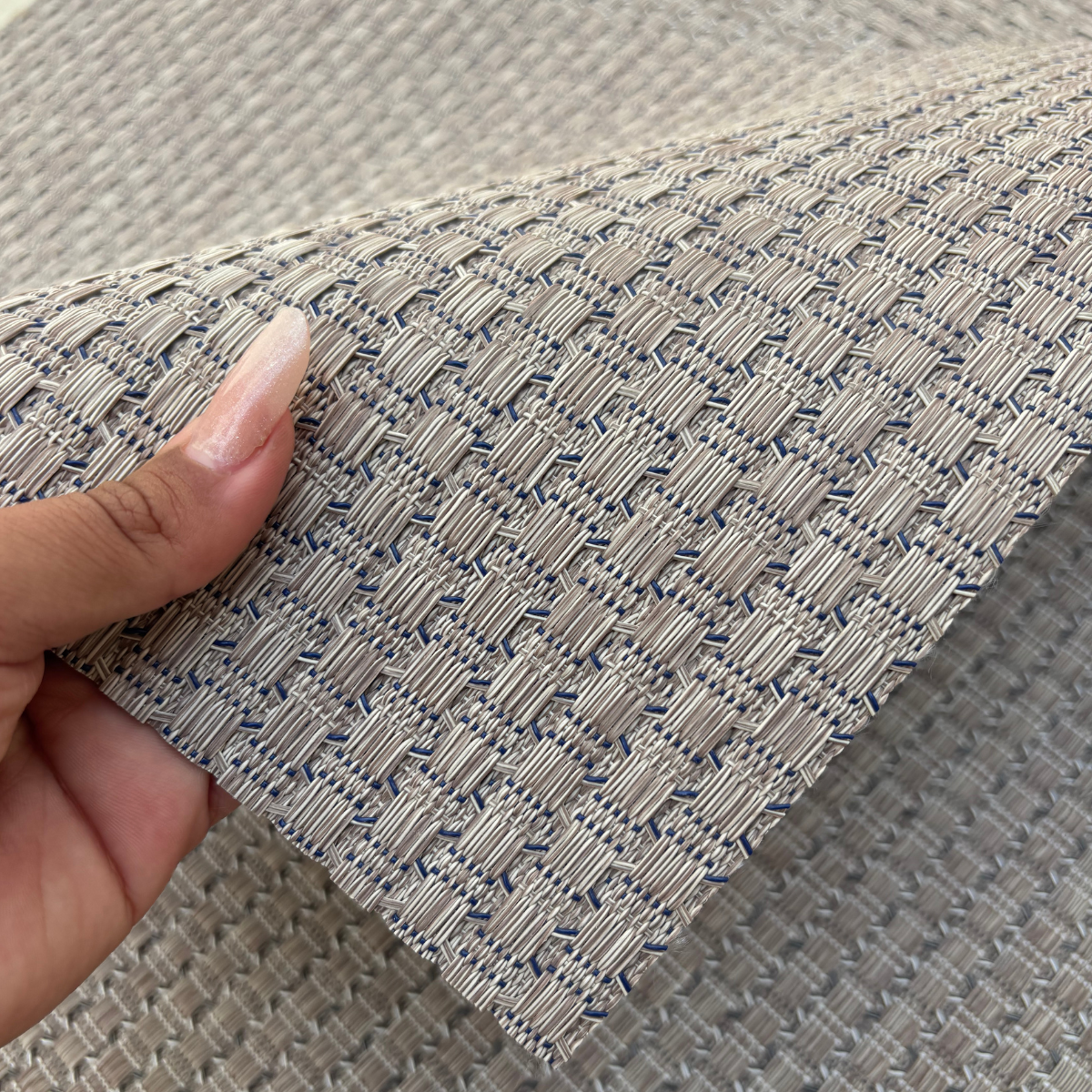 PASSADEIRA BLINDADA TEXTURA MODELO AZUL