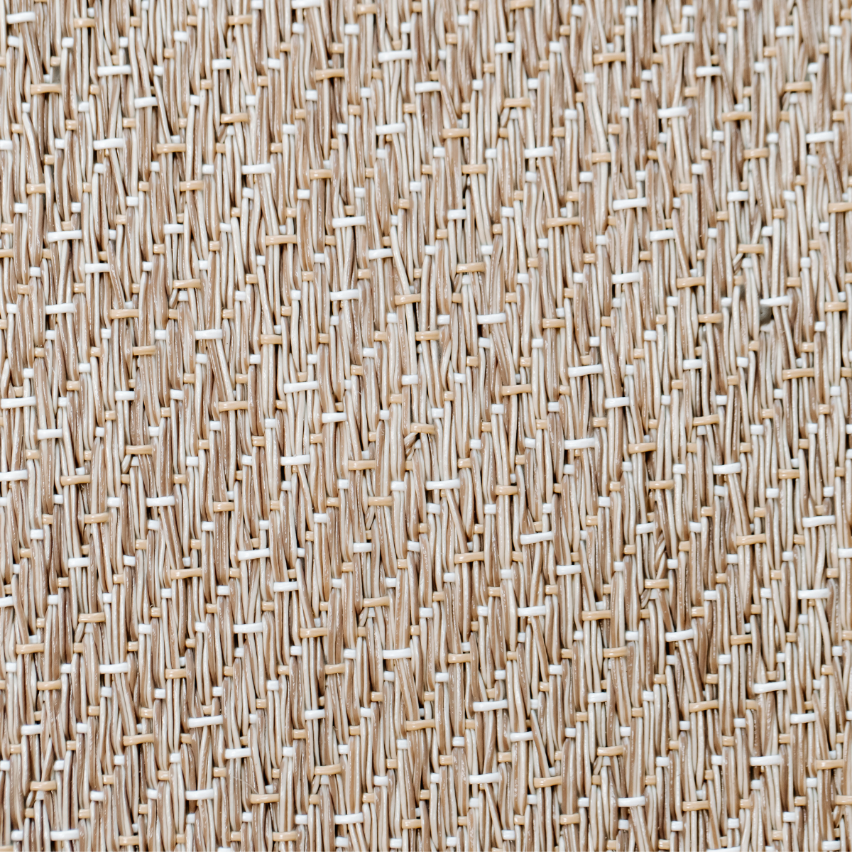 TAPETE ORGÂNICO BLINDADO ENTRELAÇO CREME - CALEO HOME