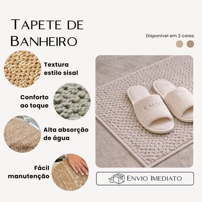 TAPETE PÁTIO PARA BANHEIRO